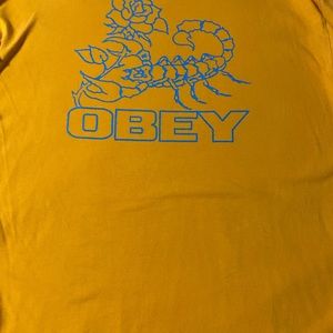 Obey long sleeve graphic tee